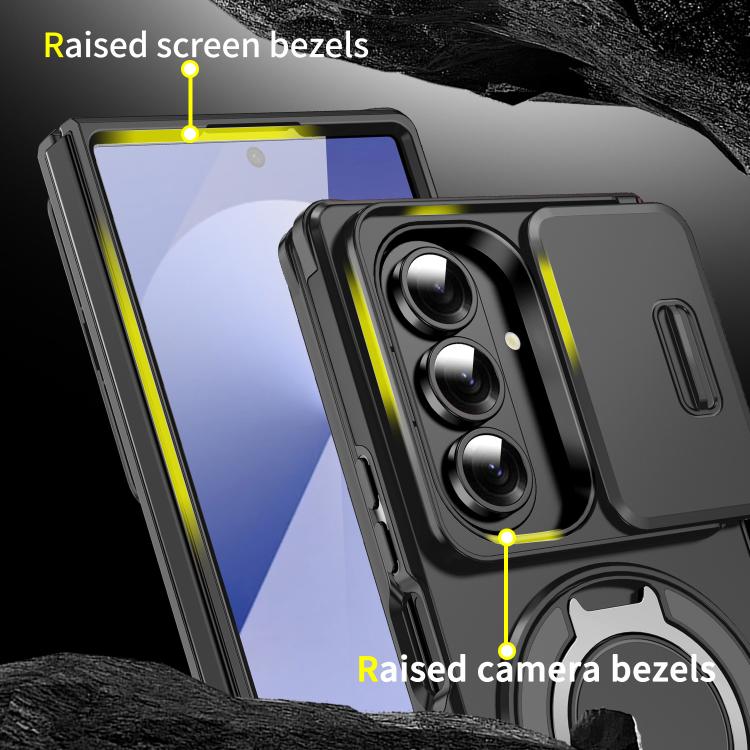 Sliding Camshield Ring Holder Phone Case