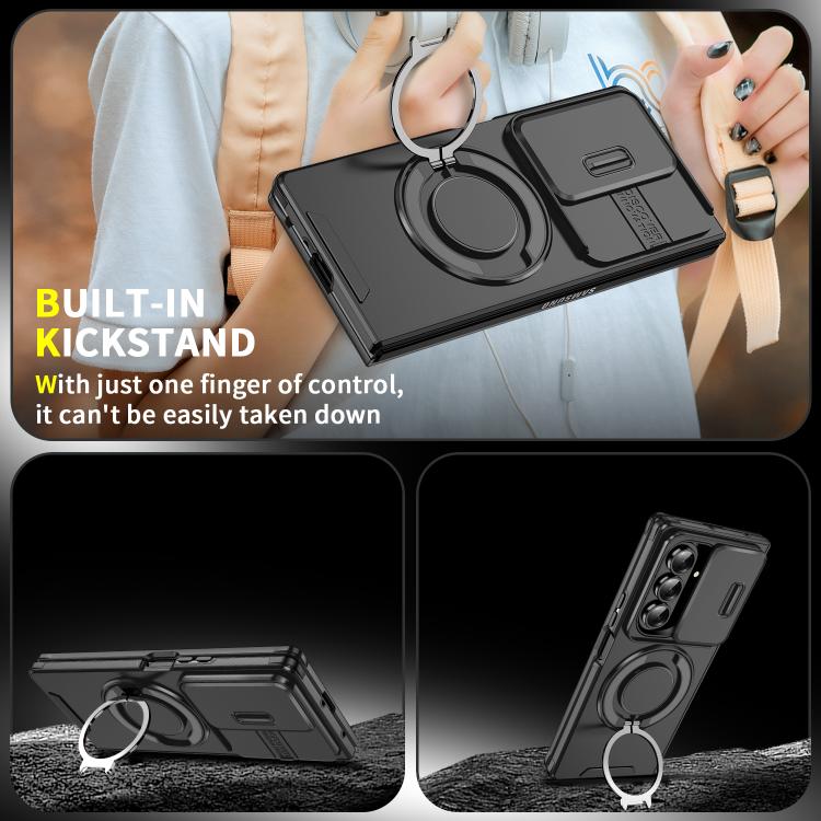 Sliding Camshield Ring Holder Phone Case