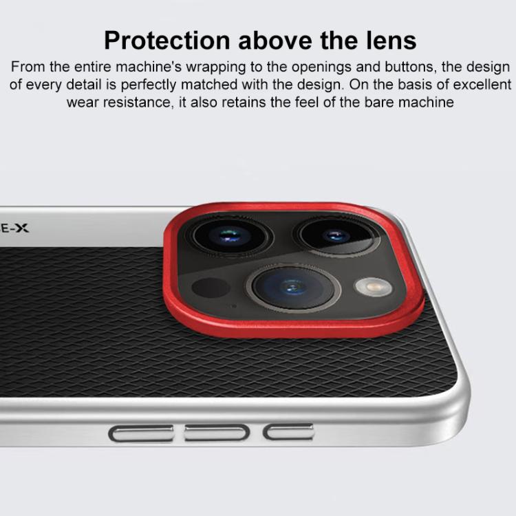 Camera Design Diamond Texture Leather PC Phone Case