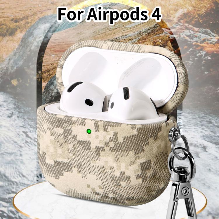 Camouflage Nature Leather Earphone Protective Case