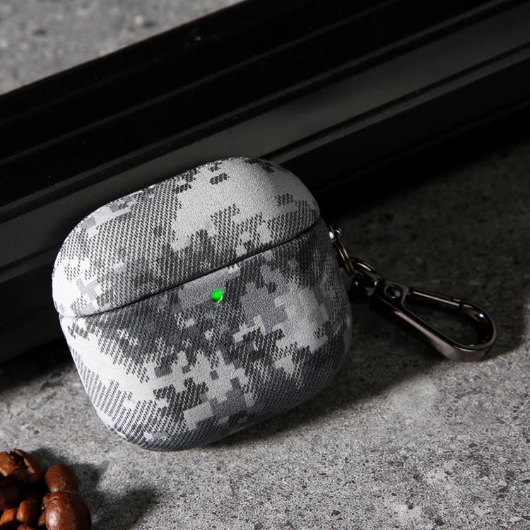 Camouflage Nature Leather Earphone Protective Case