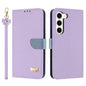 Metal Bow Leather Phone Case with Hand Strap, For Samsung Galaxy S25 Ultra 5G, For Samsung Galaxy S24 FE 5G, For Samsung Galaxy S24 Ultra 5G, For Samsung Galaxy S23 FE 5G, For Samsung Galaxy S23 Ultra 5G, For Samsung Galaxy S23+ 5G                     ...