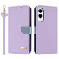 Metal Bow Leather Phone Case with Hand Strap, For Galaxy S26 FE 5G, For Samsung Galaxy S26+ 5G, For Samsung Galaxy S26 Ultra 5G, For Samsung Galaxy S26 5G, For Samsung Galaxy S25 FE 5G, For Samsung Galaxy S25 Edge 5G, For Samsung Galaxy S25 / S24 5G   ...
