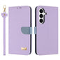 Metal Bow Leather Phone Case with Hand Strap, For Galaxy S26 FE 5G, For Samsung Galaxy S26+ 5G, For Samsung Galaxy S26 Ultra 5G, For Samsung Galaxy S26 5G, For Samsung Galaxy S25 FE 5G, For Samsung Galaxy S25 Edge 5G, For Samsung Galaxy S25 / S24 5G   ...