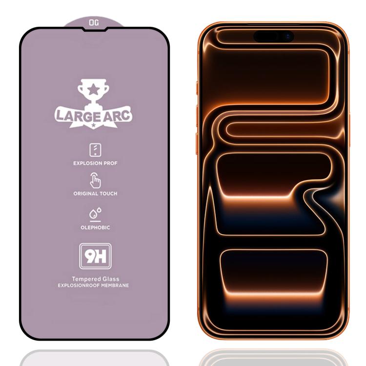 9H 0.4mm High Aluminum Large Arc Tempered Glass Film