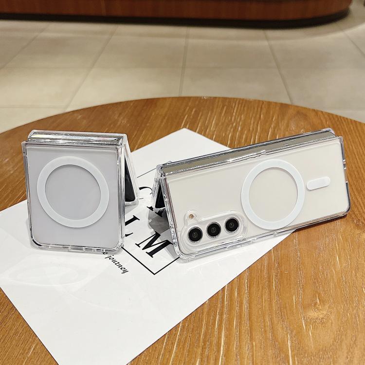 Large Hole Camera MagSafe Magnetic Clear Acrylic TPU Case