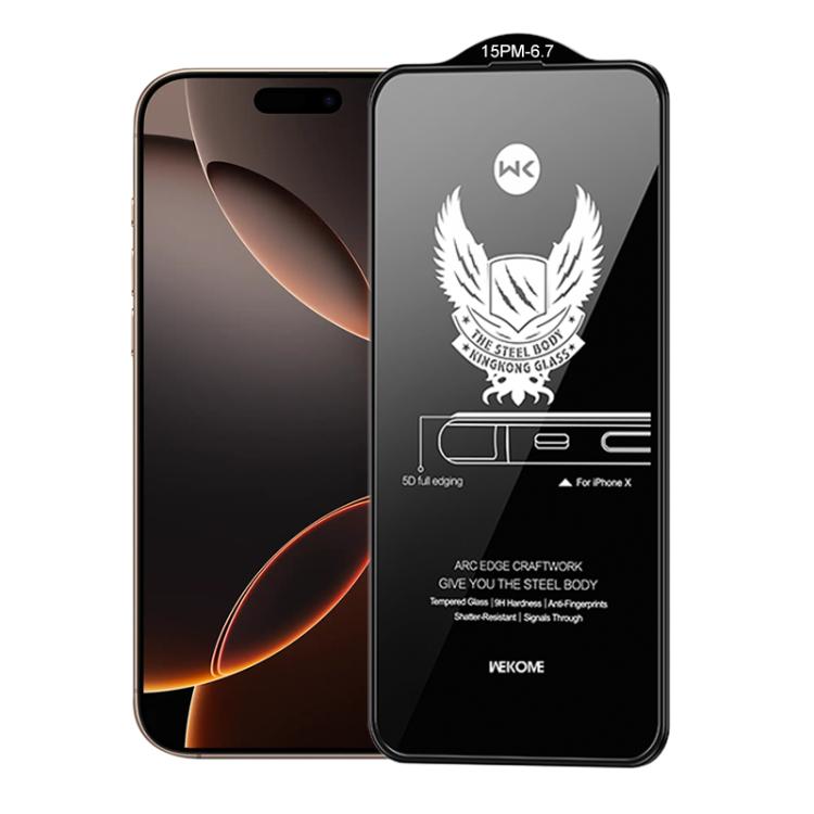 WK WTP-012 KinKong 0.25mm 9H 4D Curved Privacy Tempered Glass Film