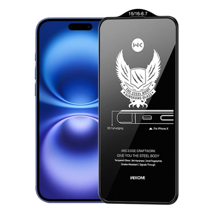 WK WTP-012 KinKong 0.25mm 9H 4D Curved Privacy Tempered Glass Film