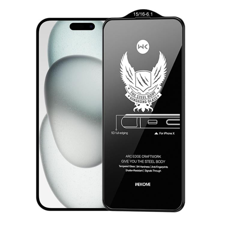 WK WTP-012 KinKong 0.25mm 9H 4D Curved Privacy Tempered Glass Film