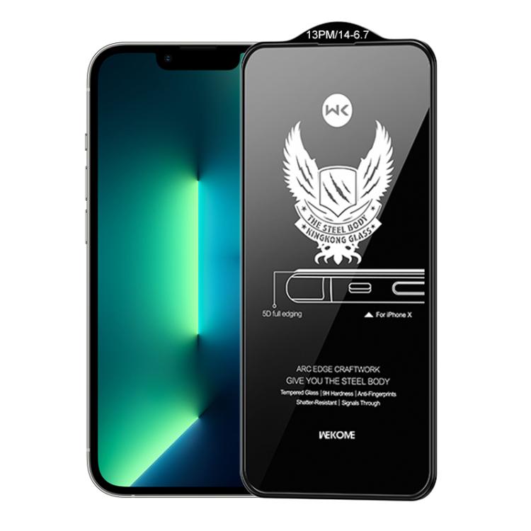 WK WTP-012 KinKong 0.25mm 9H 4D Curved Privacy Tempered Glass Film