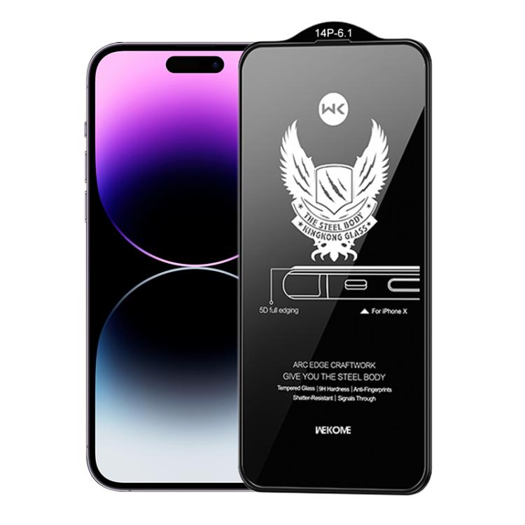 WK WTP-012 KinKong 0.25mm 9H 4D Curved Privacy Tempered Glass Film