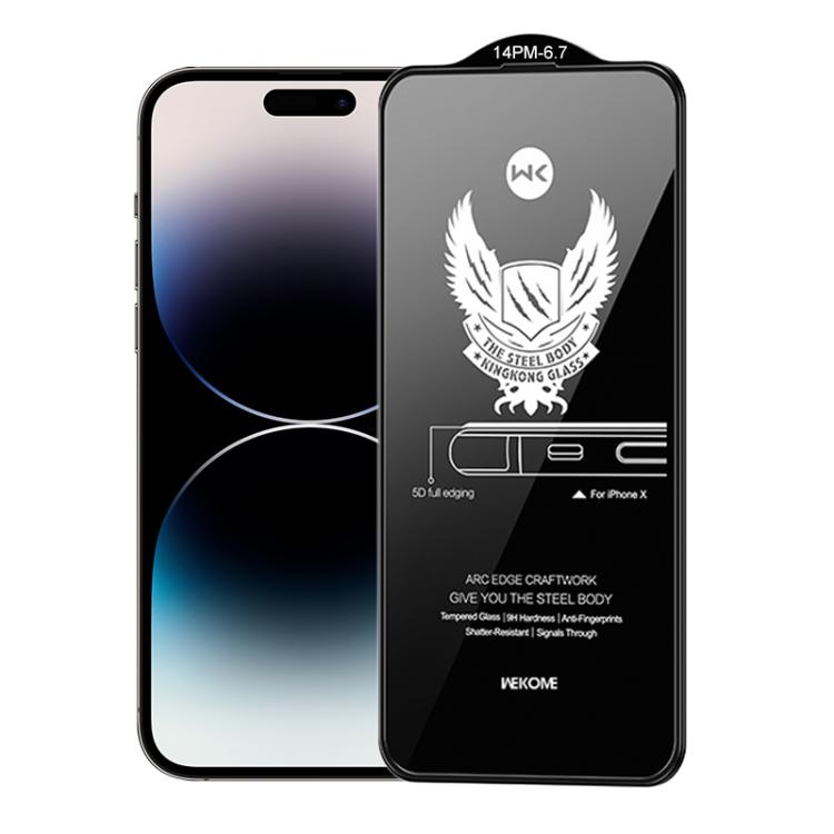 WK WTP-012 KinKong 0.25mm 9H 4D Curved Privacy Tempered Glass Film