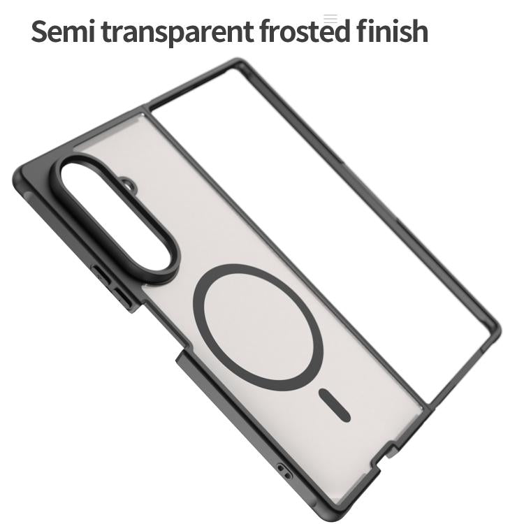 Fan Dun Series TPU Hybrid PC Frosted Magsafe Phone Case