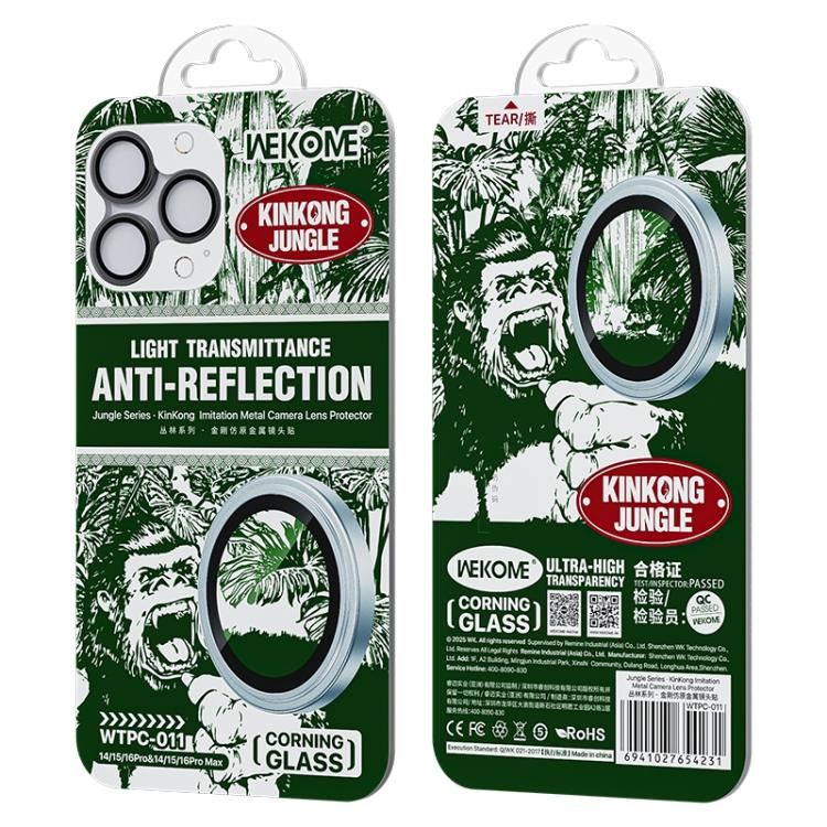 WTPC-011 Jungle Series Kinkong Imitation Metal Camera Lens Protector Film