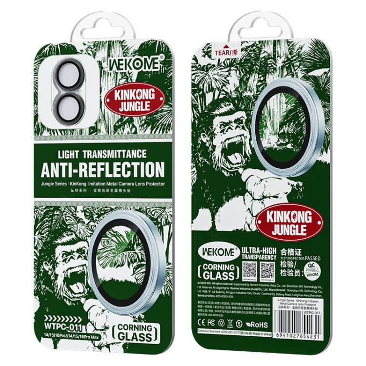 WK WTPC-011 Jungle Series Kinkong Imitation Metal Camera Lens Protector Film