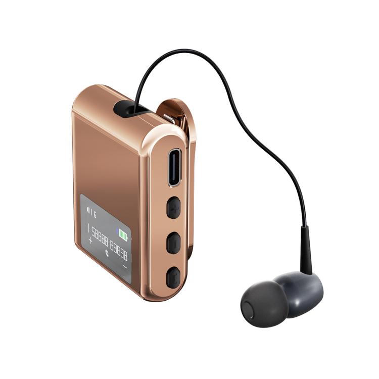 K89 Business Lavalier Single Ear Bluetooth Earphones