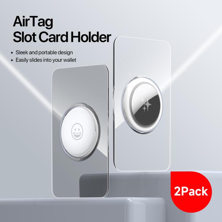 DUX DUCIS 2pcs Transparent PC Card Case