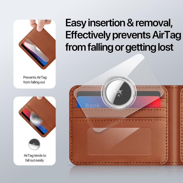 DUX DUCIS 2pcs Transparent PC Card Case