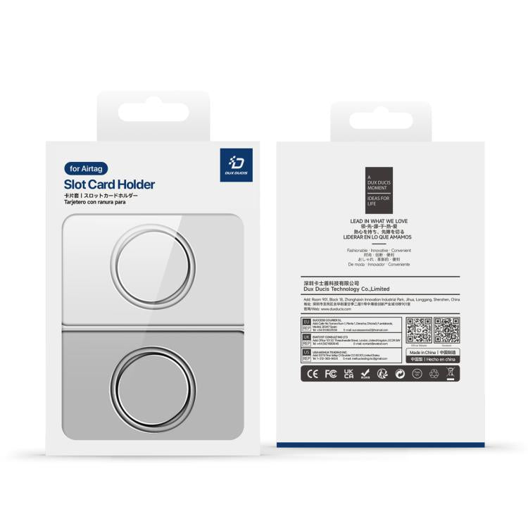 DUX DUCIS 2pcs Transparent PC Card Case