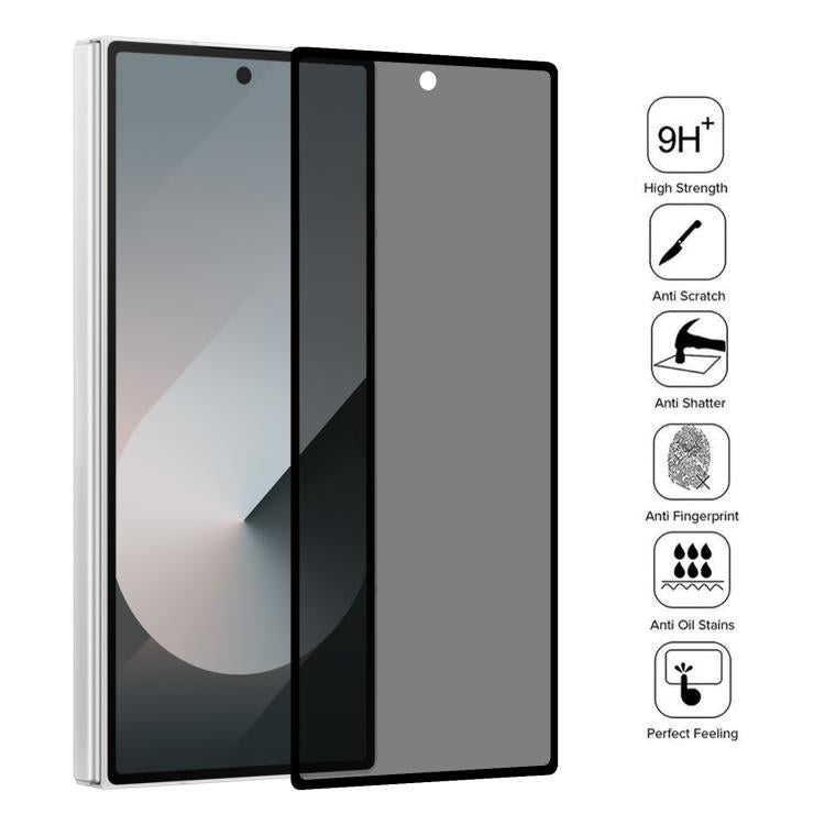 25pcs Silk Full Cover 28-degree Privacy Tempered Glass Film
