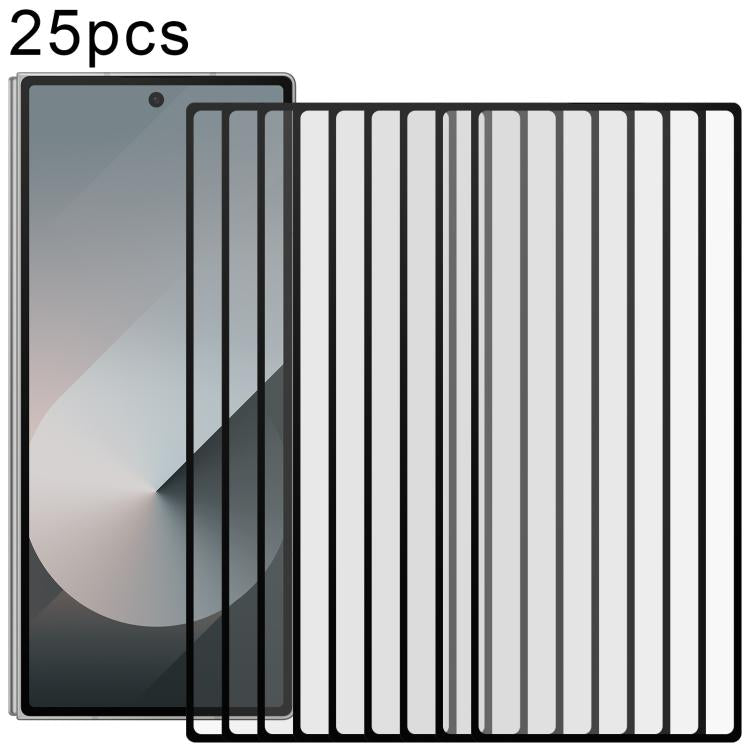25pcs Silk Full Cover HD Tempered Glass Film
