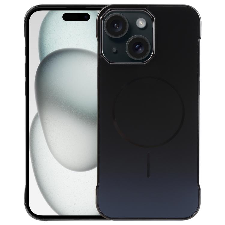 Electroplating Frameless Frosted Anti-Glare PC MagSafe Phone Case