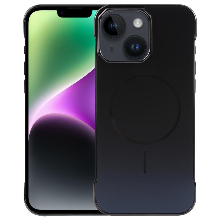 Electroplating Frameless Frosted Anti-Glare PC MagSafe Phone Case