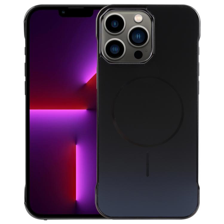 Electroplating Frameless Frosted Anti-Glare PC MagSafe Phone Case