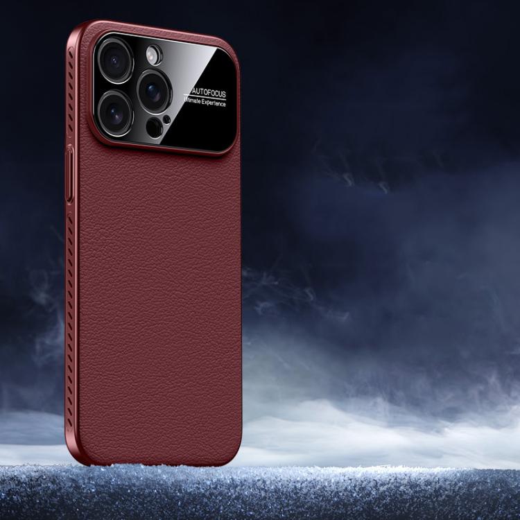Soft Armor Cooling Plain Leather Hybrid PC Phone Case