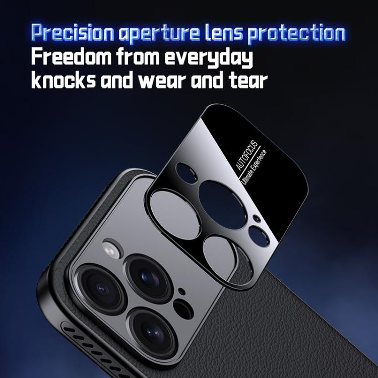 Soft Armor Cooling Plain Leather Hybrid PC Phone Case