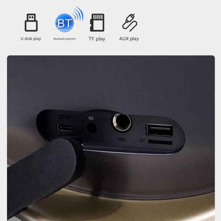 LP19 HI-FI Sound RGB Light BT Speaker Home System Theatre Music Player