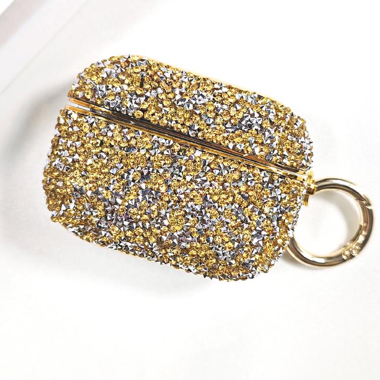 Electroplating Glitter Diamond Wireless Earphone Protective Case