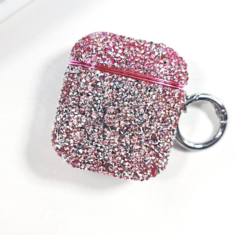 Electroplating Glitter Diamond Wireless Earphone Protective Case