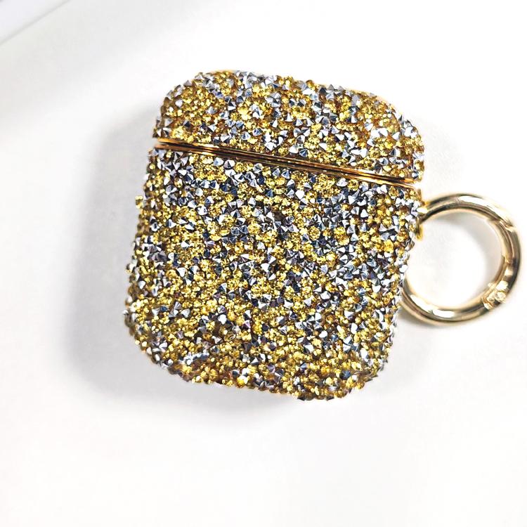Electroplating Glitter Diamond Wireless Earphone Protective Case