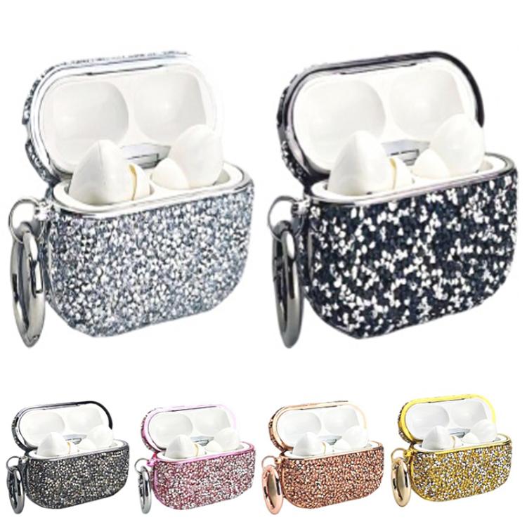 Electroplating Glitter Diamond Wireless Earphone Protective Case