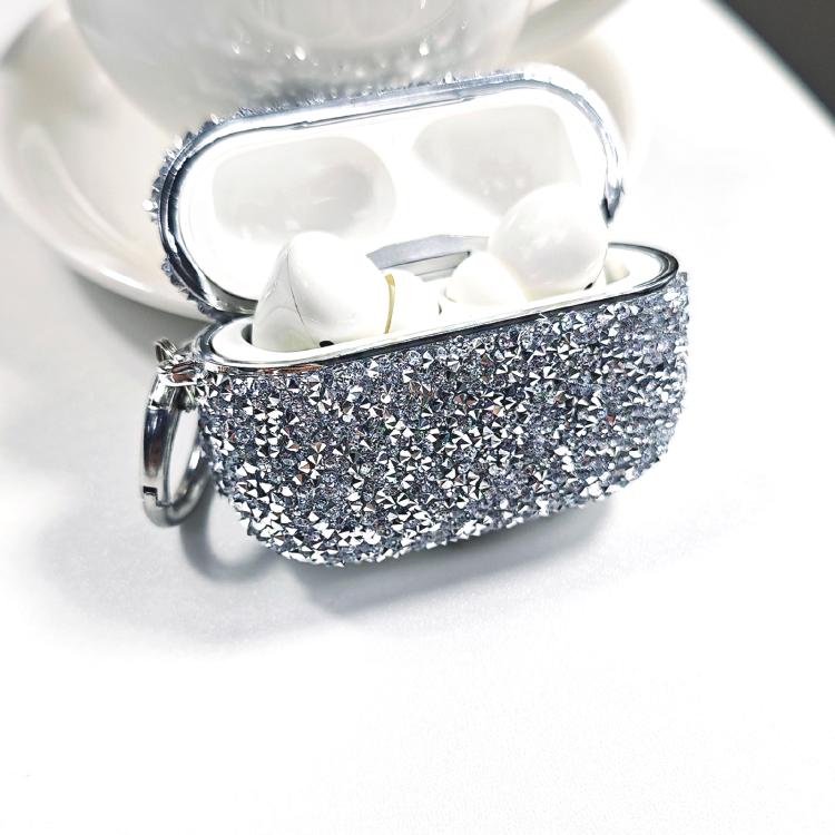 Electroplating Glitter Diamond Wireless Earphone Protective Case
