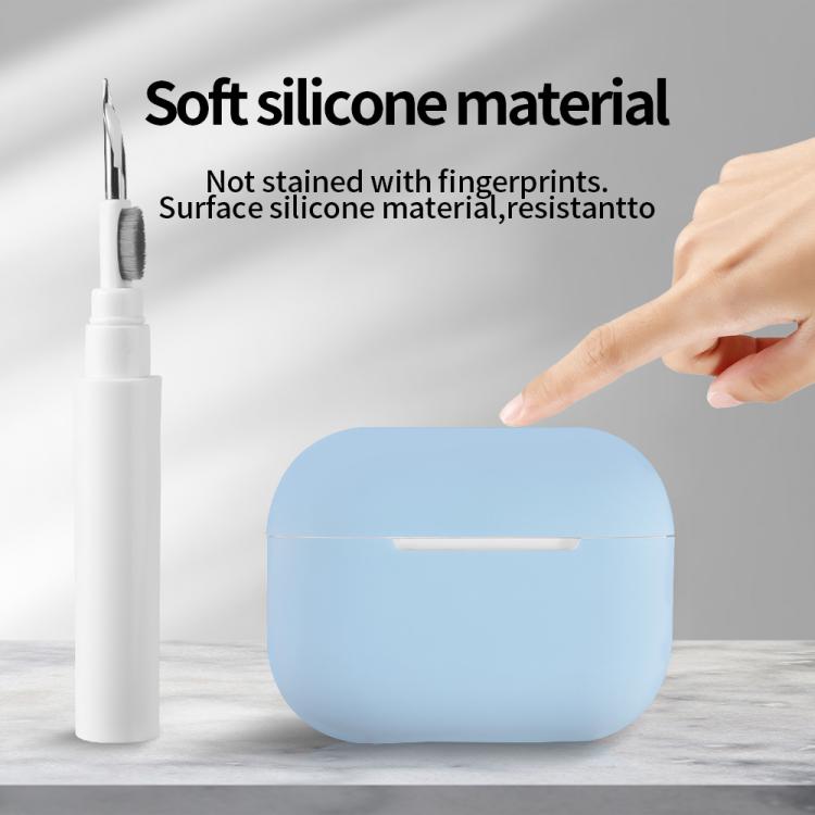 Silicone Earphone Protective Case with Cleaning Pen