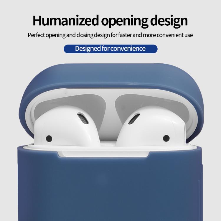 Silicone Buckleless Earphone Protective Case with Cleaning Pen