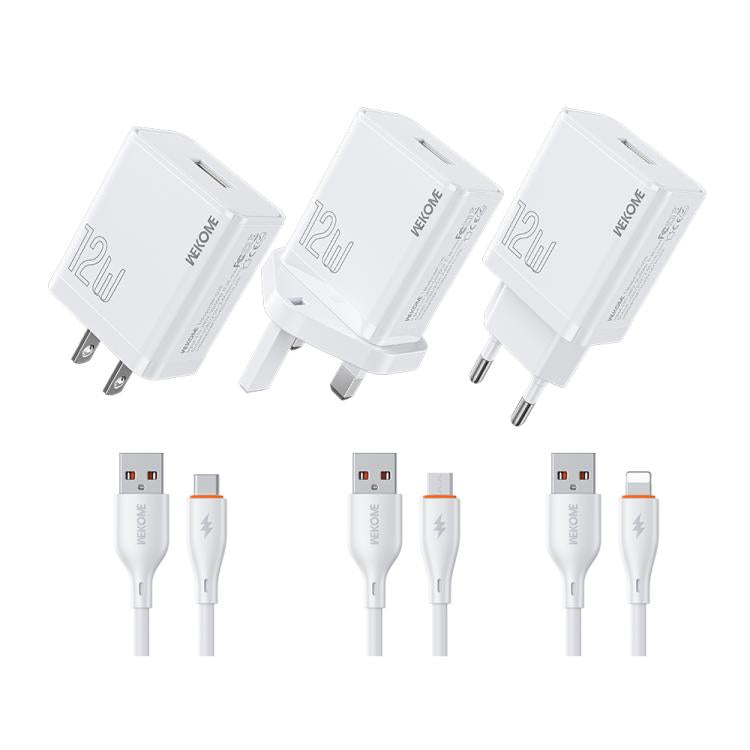 WK WP-U76 Kinkong 12W USB Charger Set