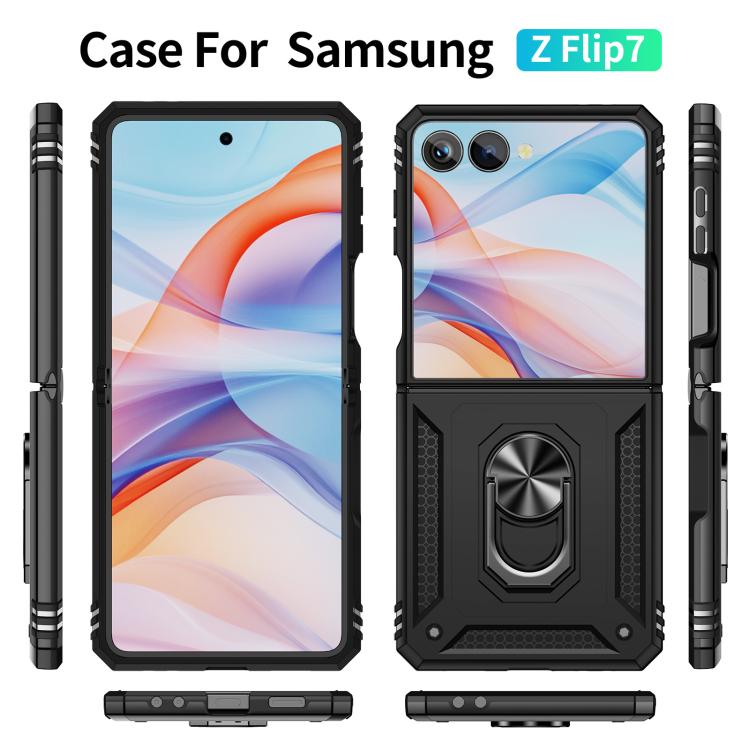 Shockproof TPU + PC Phone Case with Holder