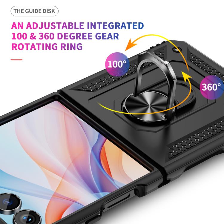 Shockproof TPU + PC Phone Case with Holder