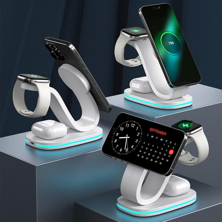 3 in 1 Phone / Earphone / Watch Universal Wireless Charger