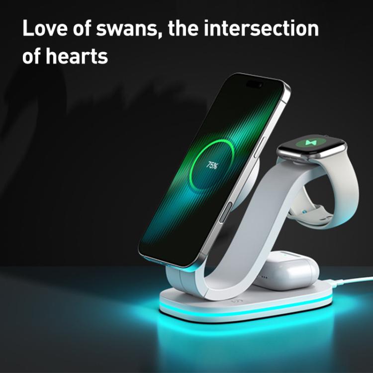 3 in 1 Phone / Earphone / Watch Universal Wireless Charger