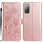 Rose Flower Embossing Pattern Leather Phone Case, For Samsung Galaxy S20 FE 5G, For Samsung Galaxy S20 Ultra 5G, For Samsung Galaxy S20 5G