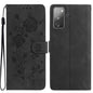 Rose Flower Embossing Pattern Leather Phone Case, For Samsung Galaxy S20 FE 5G, For Samsung Galaxy S20 Ultra 5G, For Samsung Galaxy S20 5G
