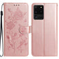Rose Flower Embossing Pattern Leather Phone Case, For Samsung Galaxy S20 FE 5G, For Samsung Galaxy S20 Ultra 5G, For Samsung Galaxy S20 5G