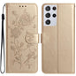 Rose Flower Embossing Pattern Leather Phone Case, For Samsung Galaxy S22+ 5G, For Samsung Galaxy S22 5G, For Samsung Galaxy S21 5G, For Samsung Galaxy S21+ 5G, For Samsung Galaxy S21 Ultra 5G