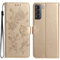 Rose Flower Embossing Pattern Leather Phone Case, For Samsung Galaxy S22+ 5G, For Samsung Galaxy S22 5G, For Samsung Galaxy S21 5G, For Samsung Galaxy S21+ 5G, For Samsung Galaxy S21 Ultra 5G
