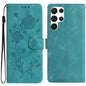 Rose Flower Embossing Pattern Leather Phone Case, For Samsung Galaxy S24 5G, For Samsung Galaxy S23 Ultra 5G, For Samsung Galaxy S23+ 5G, For Samsung Galaxy S23 5G, For Samsung Galaxy S22 Ultra 5G