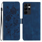 Rose Flower Embossing Pattern Leather Phone Case, For Samsung Galaxy S24 5G, For Samsung Galaxy S23 Ultra 5G, For Samsung Galaxy S23+ 5G, For Samsung Galaxy S23 5G, For Samsung Galaxy S22 Ultra 5G